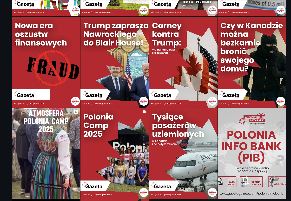 A selection of Gazeta